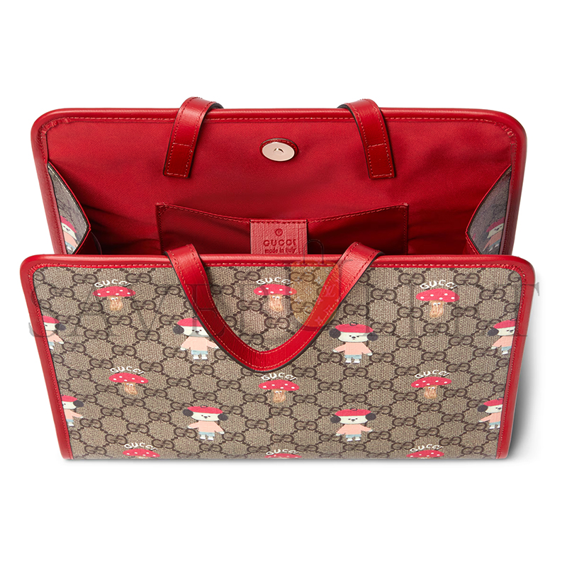 GUCCI CHILDREN'S PRINTED GG TOTE BAG 605614 (28.5*25*11cm)